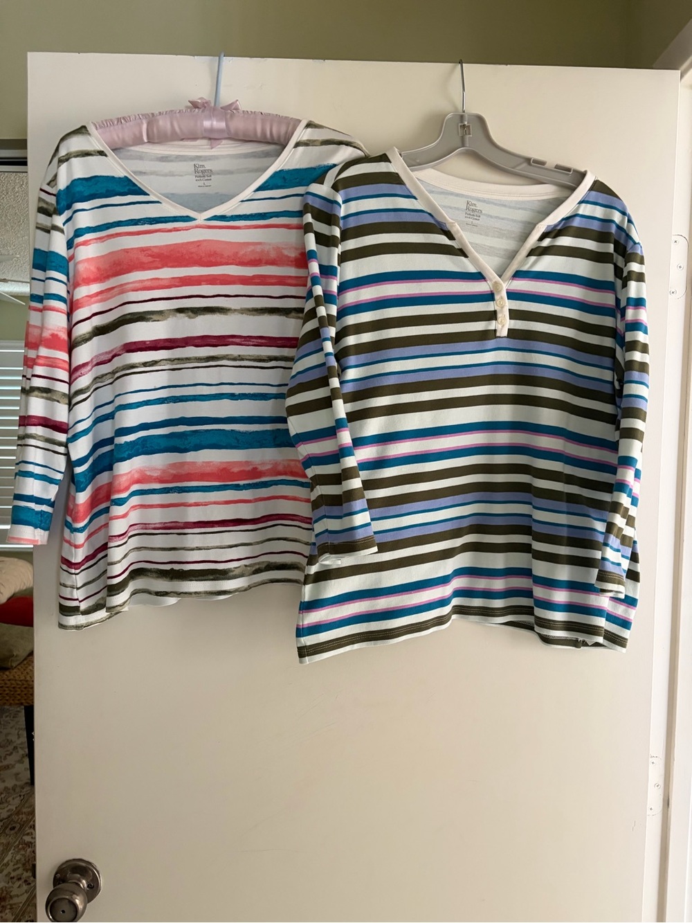 2 for 1 price - cotton 3/4 sleeve t shirts received in 2026